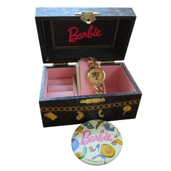 Fossil Barbie Limited Edition "Charming Barbie" Watch Keepsake Box New Open Box - Picture 1 of 16